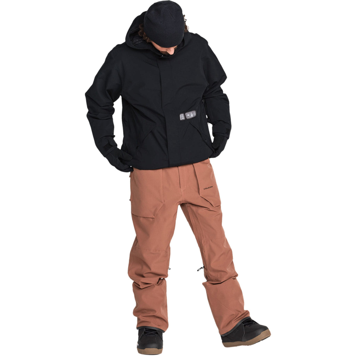 Volcom Double Insulated Jacket Black 2027 Mens Snowboard Jackets