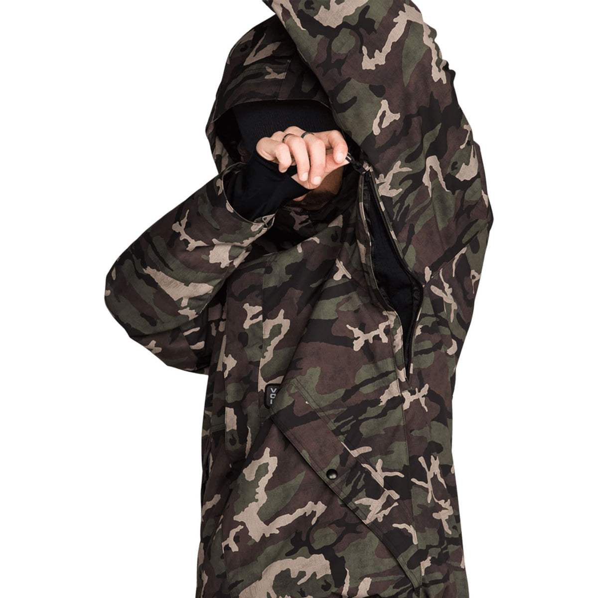 Volcom Double Insulated Jacket Camoflauge 2027 Mens Snowboard Jackets