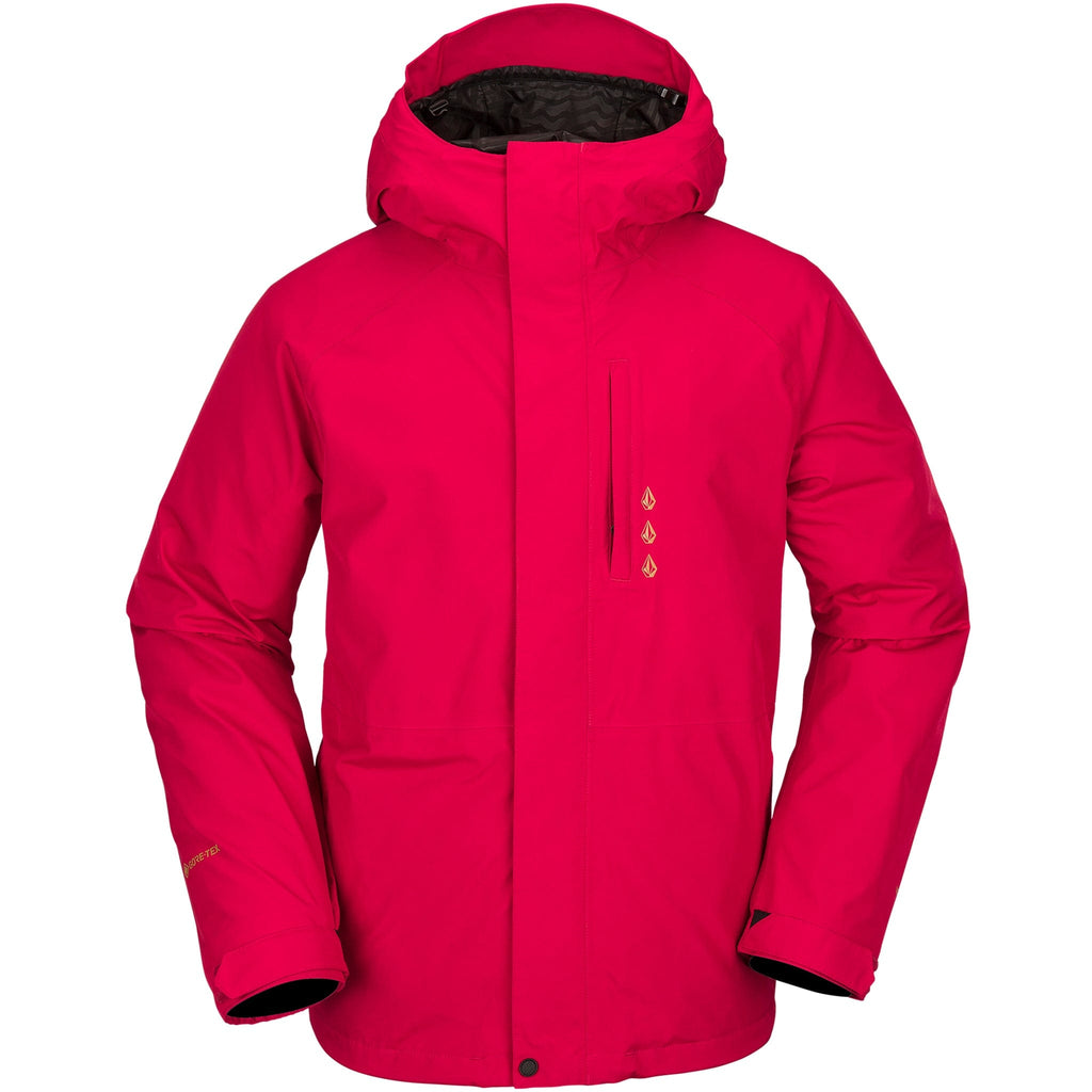 Volcom DUA INS Gore-Tex Jacket Red Mens Snowboard Coat