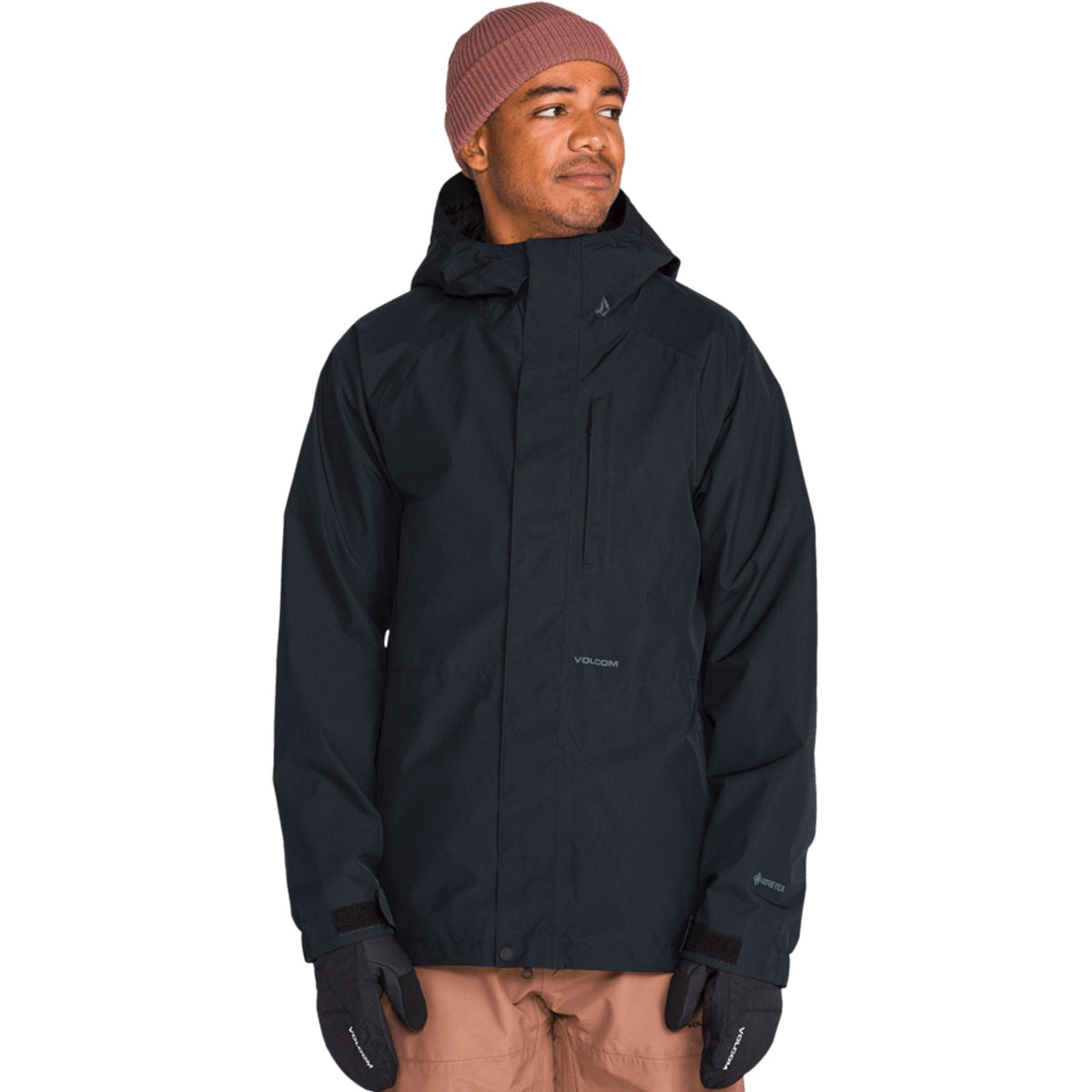Volcom Dua Insulated Gore-Tex Jacket Black 2027 Mens Snowboard Jackets