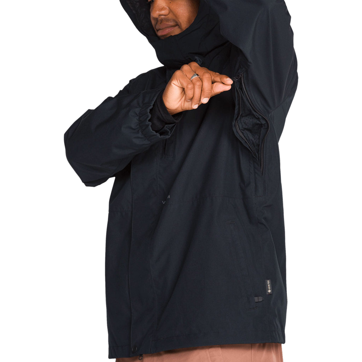 Volcom Dua Insulated Gore-Tex Jacket Black 2027 Mens Snowboard Jackets