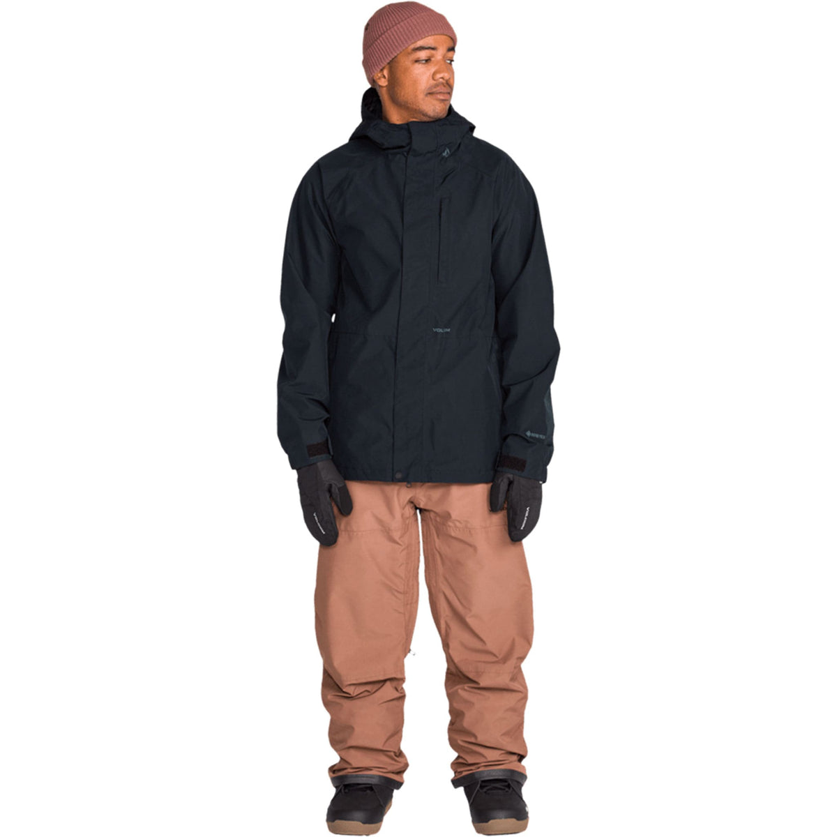 Volcom Dua Insulated Gore-Tex Jacket Black 2027 Mens Snowboard Jackets