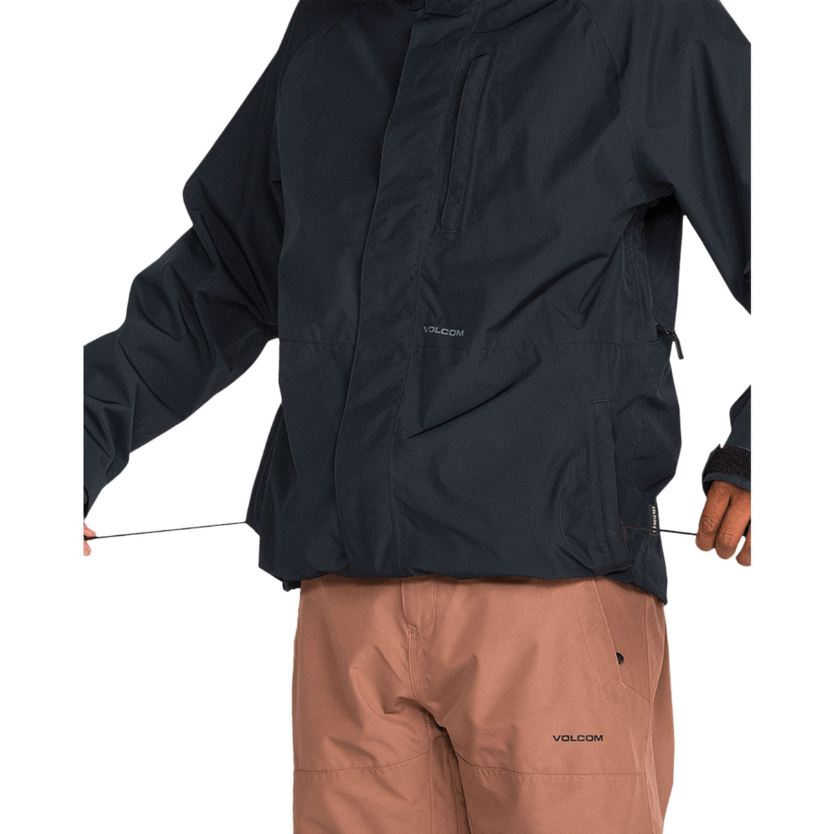 Volcom Dua Insulated Gore-Tex Jacket Black 2027 Mens Snowboard Jackets