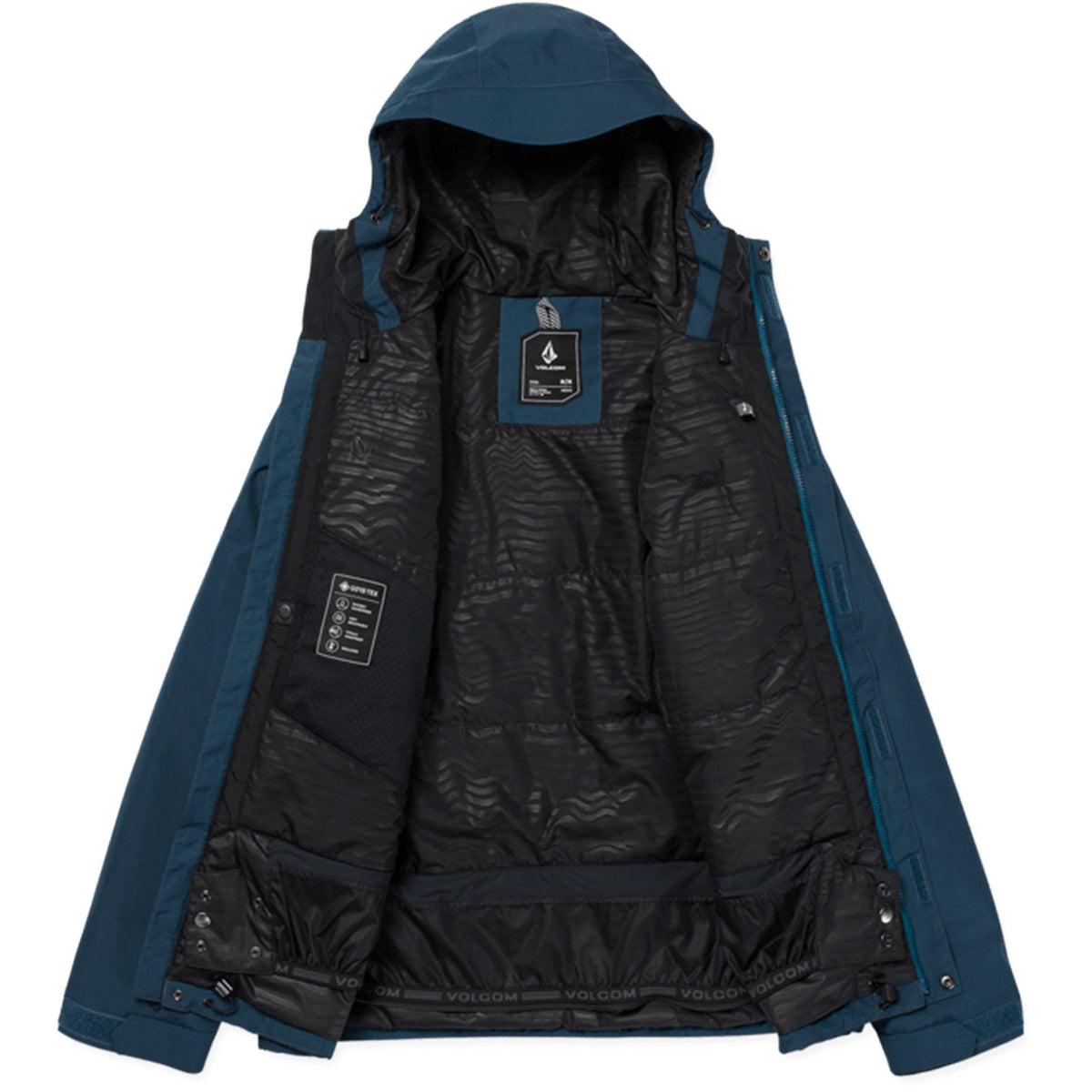 Volcom Dua Insulated Gore-Tex Jacket Blue 2027 Mens Snowboard Jackets