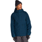 Volcom Dua Insulated Gore-Tex Jacket Blue 2027 Mens Snowboard Jackets