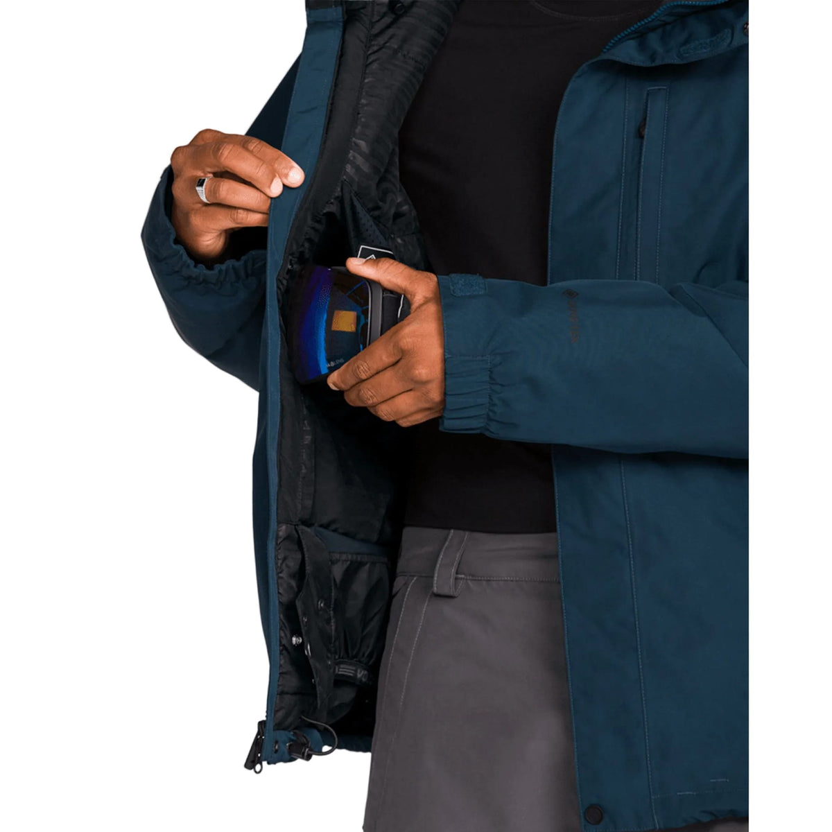Volcom Dua Insulated Gore-Tex Jacket Blue 2027 Mens Snowboard Jackets