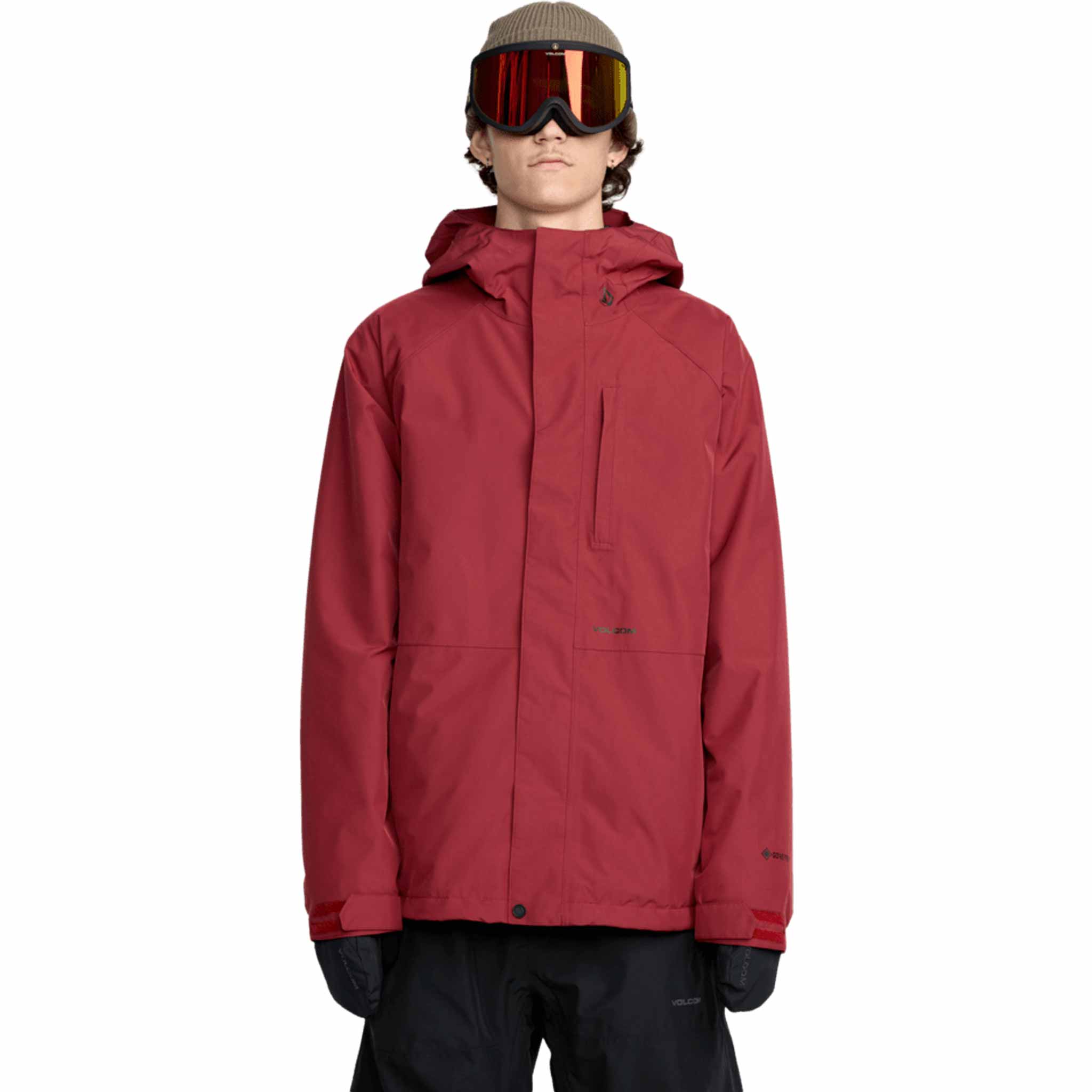 Volcom Dua Insulated Gore-Tex Jacket Burnt Red 2026 Mens Snowboard Coat