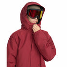 Volcom Dua Insulated Gore-Tex Jacket Burnt Red 2026 Mens Snowboard Coat