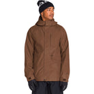 Volcom Dua Insulated Gore-Tex Jacket Desert Taupe 2027 Mens Snowboard Jackets