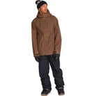 Volcom Dua Insulated Gore-Tex Jacket Desert Taupe 2027 Mens Snowboard Jackets