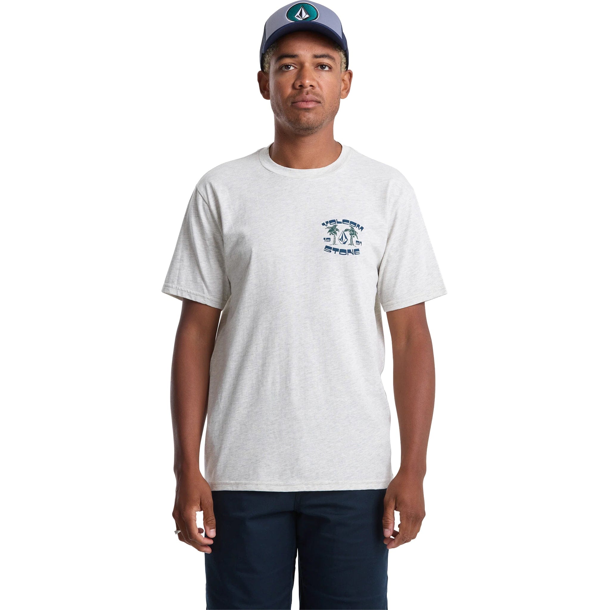 Volcom Fed Up T-Shirt Stone Heather T Shirt