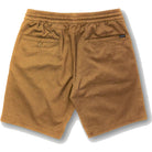 Volcom Frickin Elastic Waist Shorts Dark Khaki Shorts