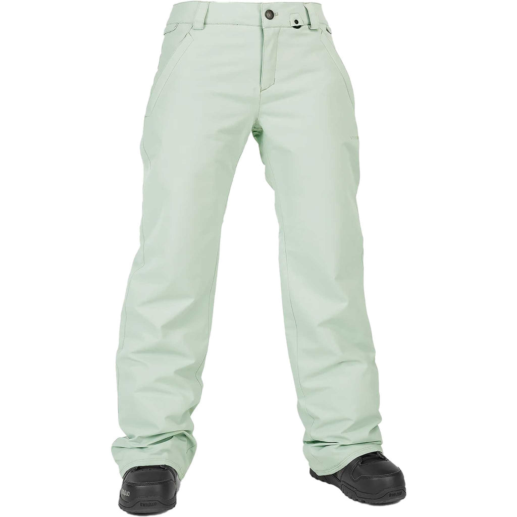 Volcom Womens Frochickie Insulated Snow Pants - Green Ash - XL