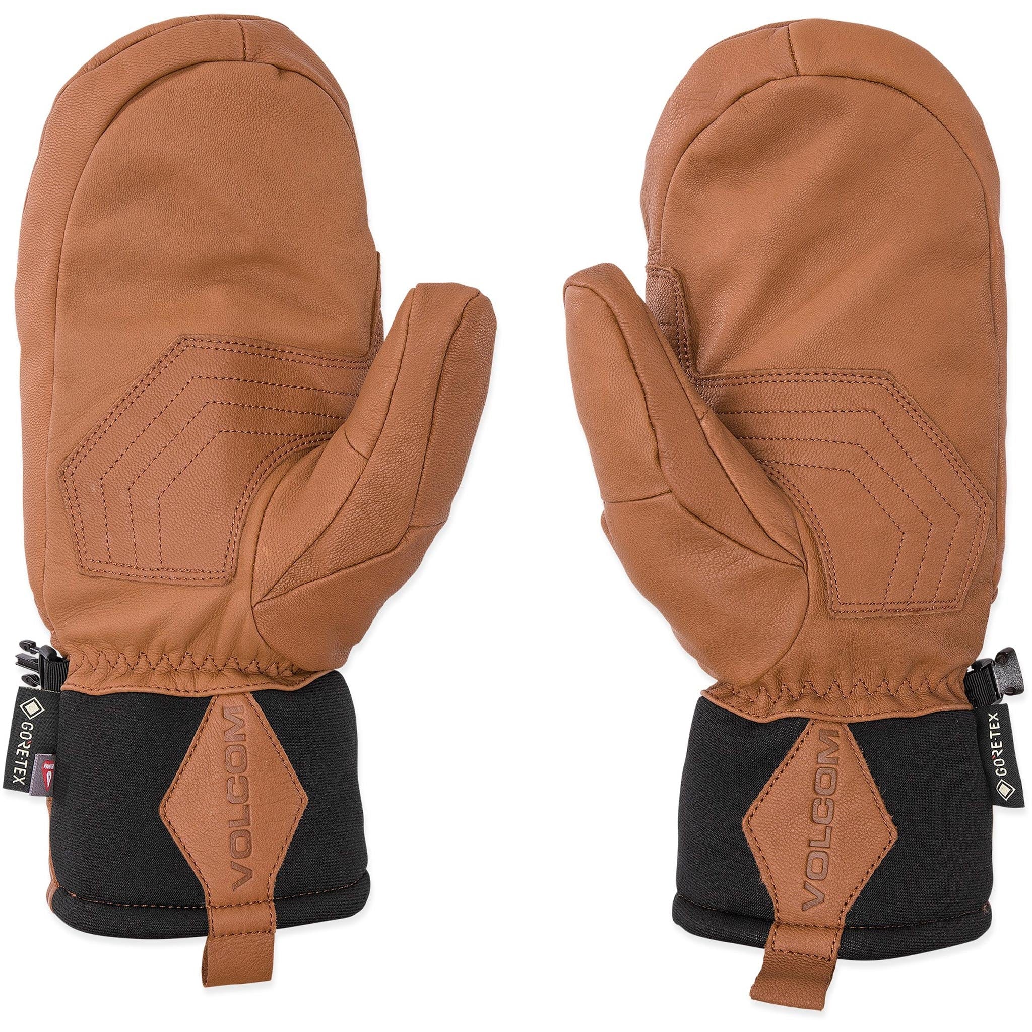 Volcom Gaaas Gore-Tex Mitt Caramel Gloves & Mitts