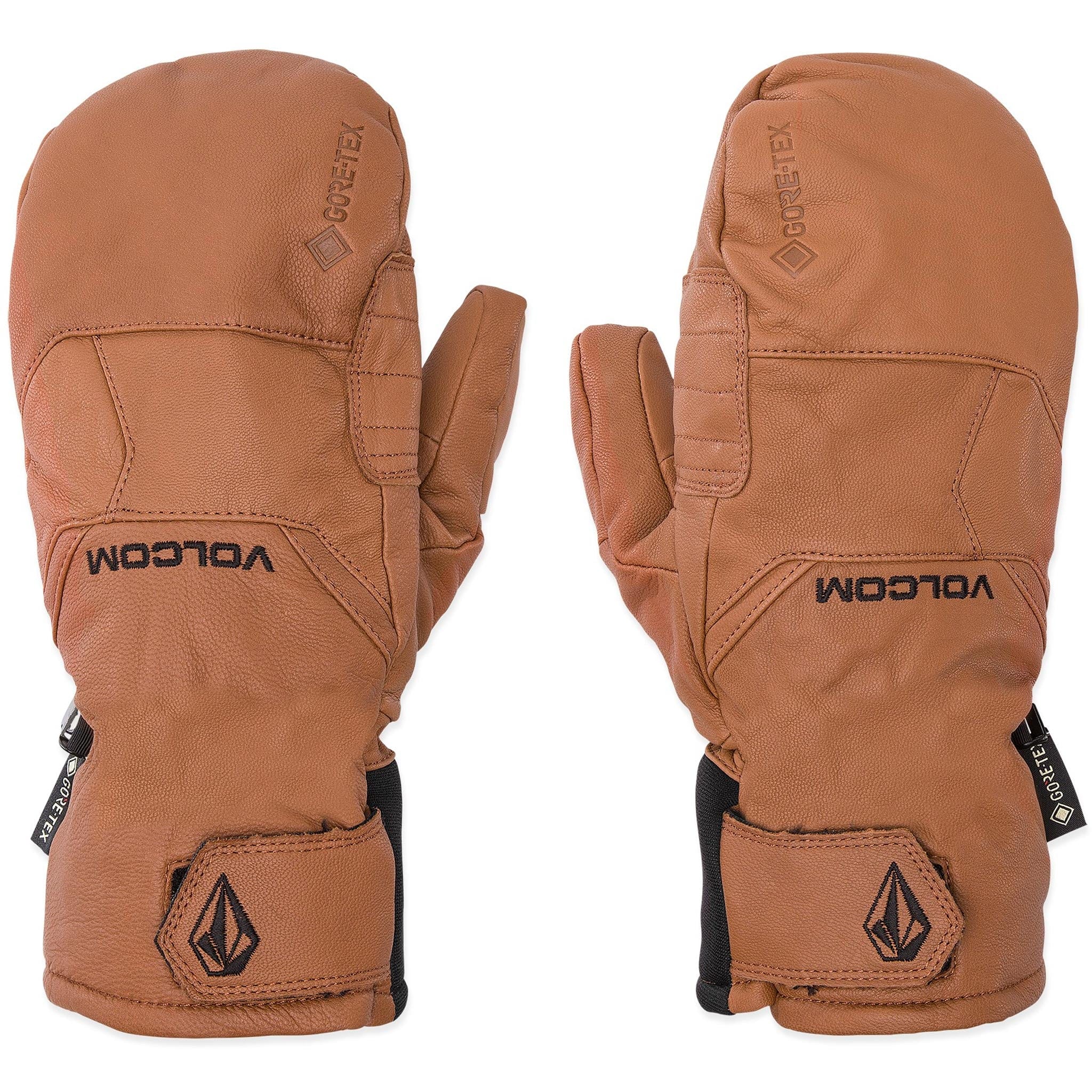 Volcom Gaaas Gore-Tex Mitt Caramel Gloves & Mitts