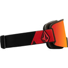 Volcom Garden Goggle Orange Brown Red Chrome Goggles