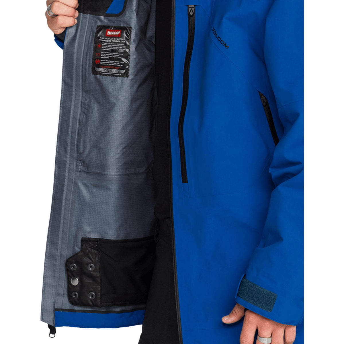 Volcom Guch 3L Gore-Tex Pro Jacket Bright Blue 2027 Mens Snowboard Jackets