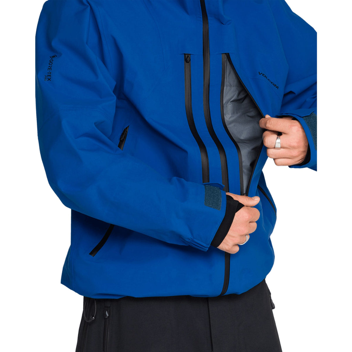 Volcom Guch 3L Gore-Tex Pro Jacket Bright Blue 2027 Mens Snowboard Jackets