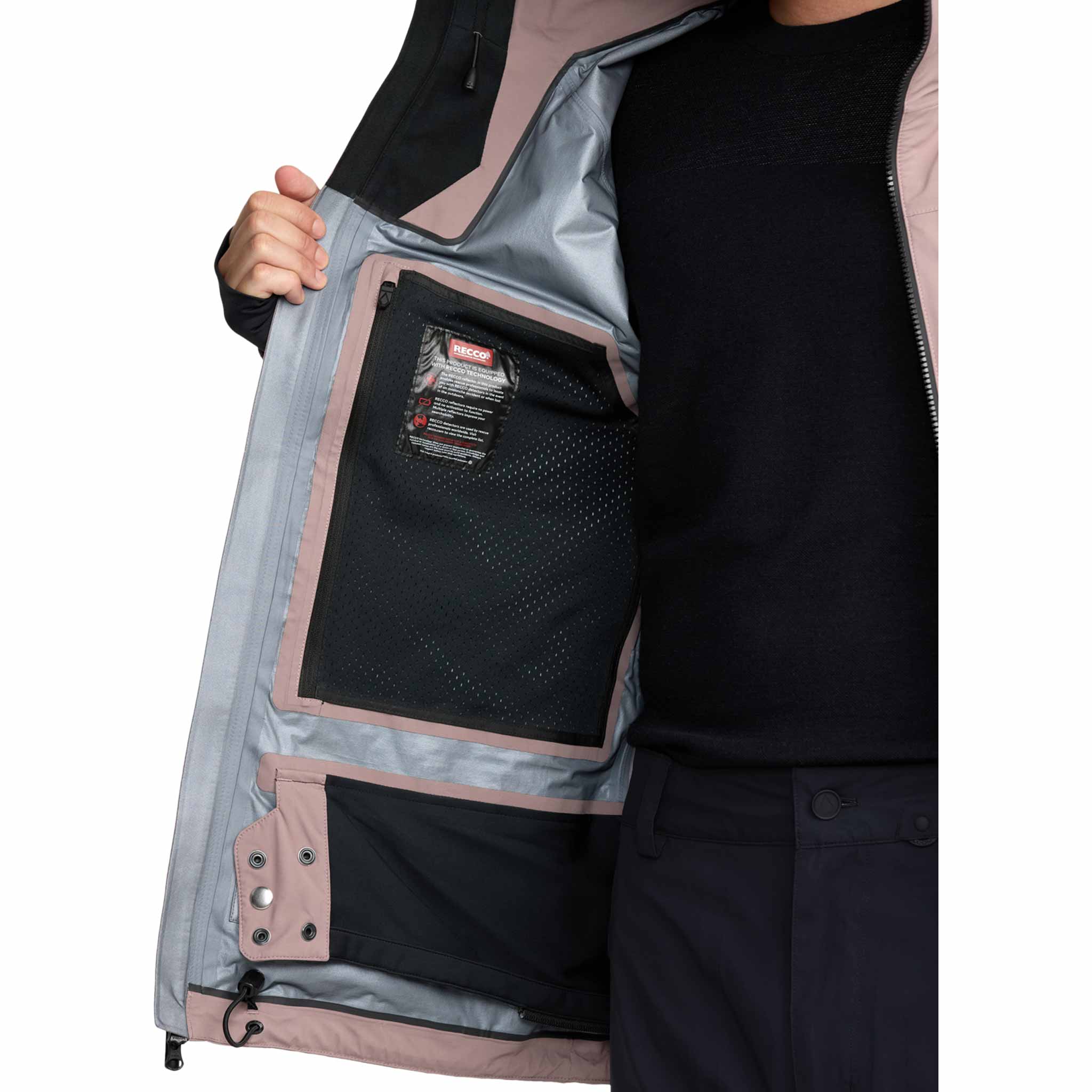 Volcom Guch Stretch Gore Jacket Mauve 2026 Mens Snowboard Coat