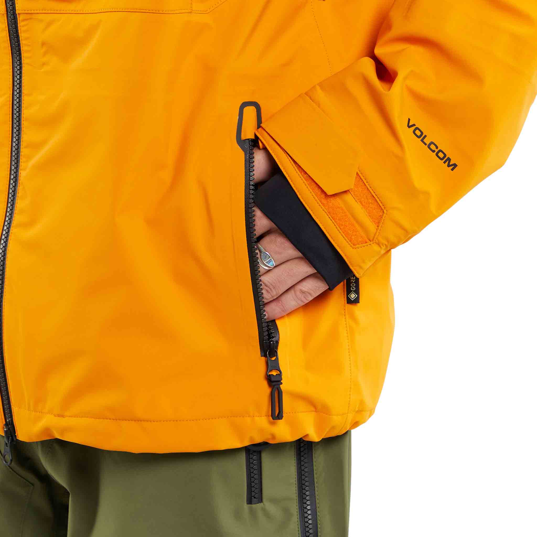 Volcom Guide Gore-Tex Snowboard Jacket Gold 2024 Mens Snowboard Coat
