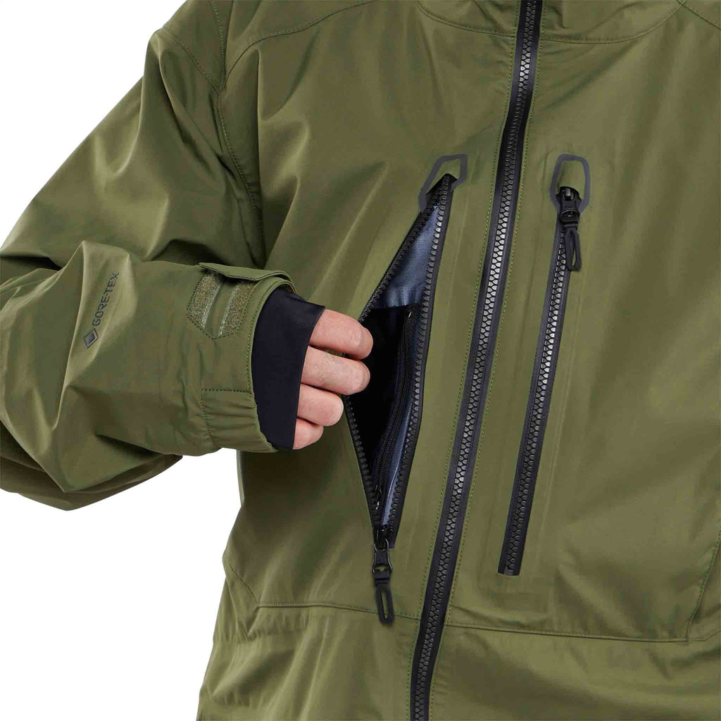 Volcom Guide Gore-Tex Snowboard Jacket Military 2024 Mens Snowboard Coat