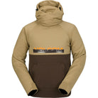Volcom Hydro Riding Hoodie Dark Khaki Mens Thermal