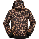 Volcom Hydro Riding Hoodie Gold Giraffe Mens Thermal