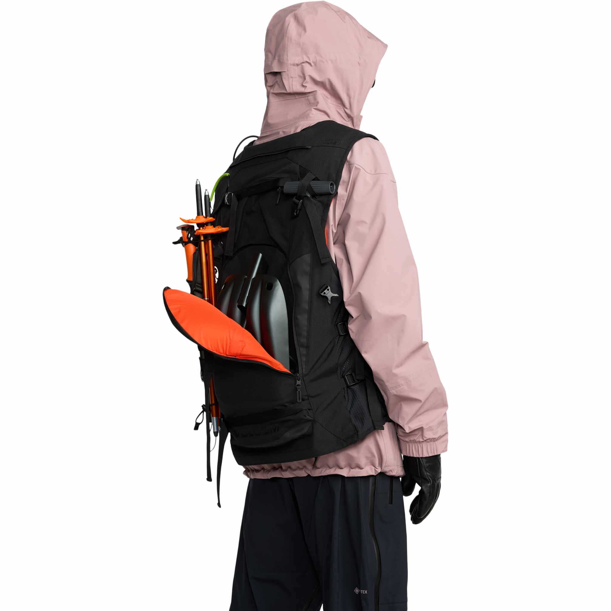 Volcom Iguchi Slack Vest Black 2026 Mens Snowboard Coat