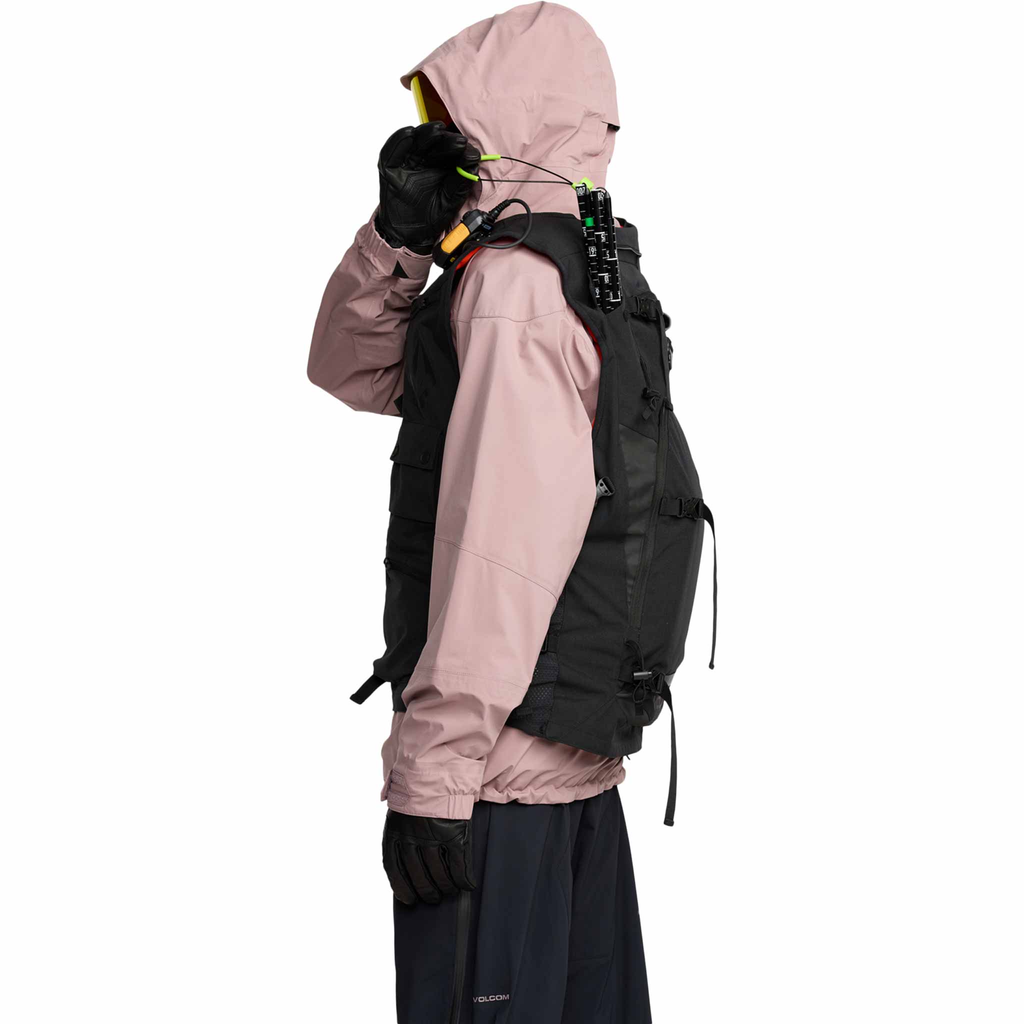 Volcom Iguchi Slack Vest Black 2026 Mens Snowboard Coat