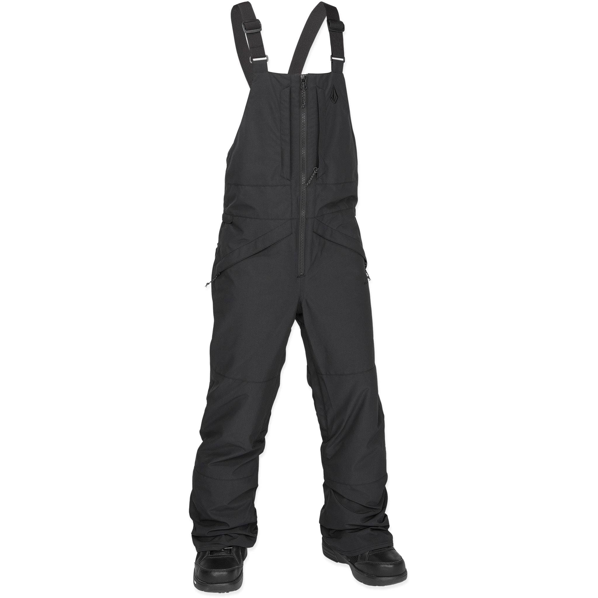 Volcom Kids Barkley Insulated Bib Overall Black 2025 Youth Pants