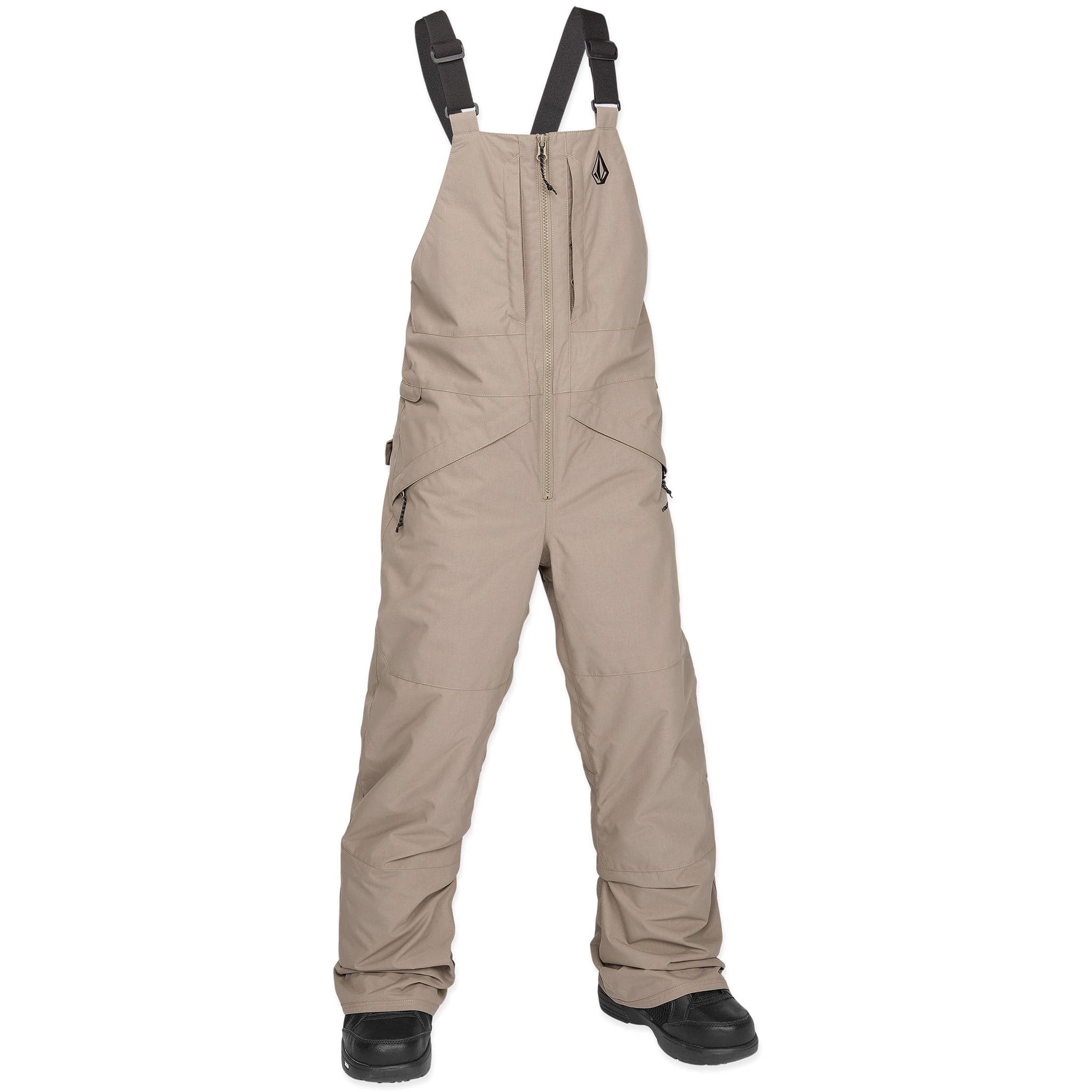 Volcom Kids Barkley Insulated Bib Overall Chestnut Brown 2025 Youth Pants