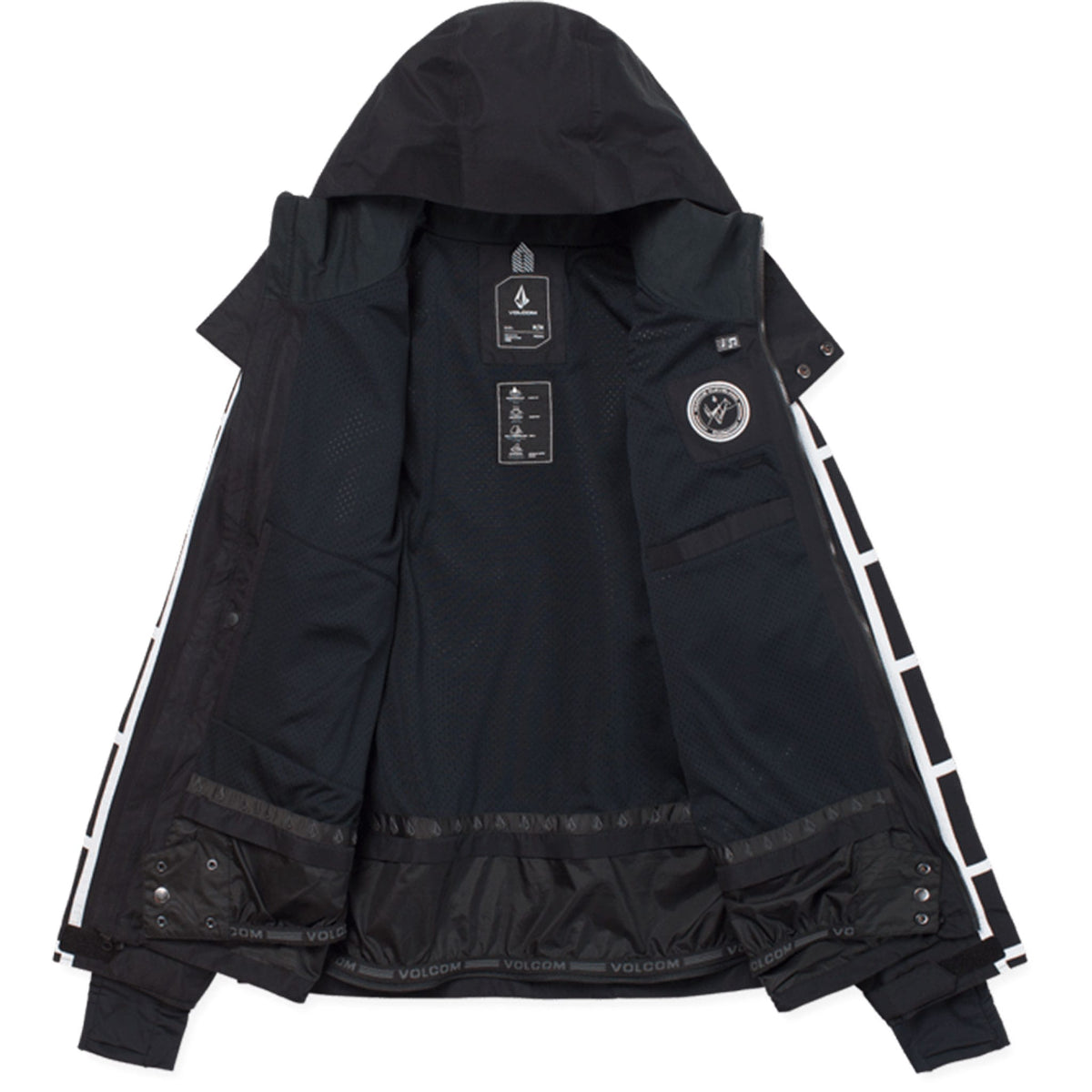 Volcom Kleveland Jacket Black 2027 Mens Snowboard Jackets