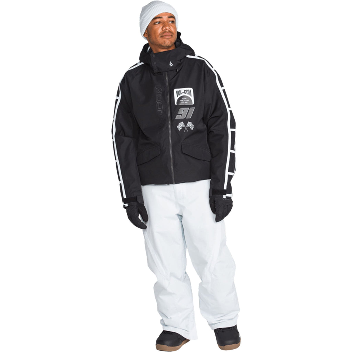 Volcom Kleveland Jacket Black 2027 Mens Snowboard Jackets