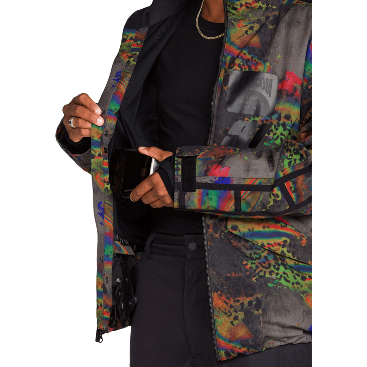 Volcom Kleveland Jacket Cheetah 2027 Mens Snowboard Jackets