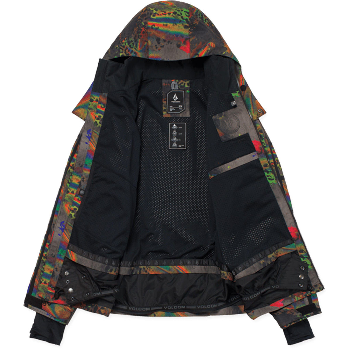 Volcom Kleveland Jacket Cheetah 2027 Mens Snowboard Jackets