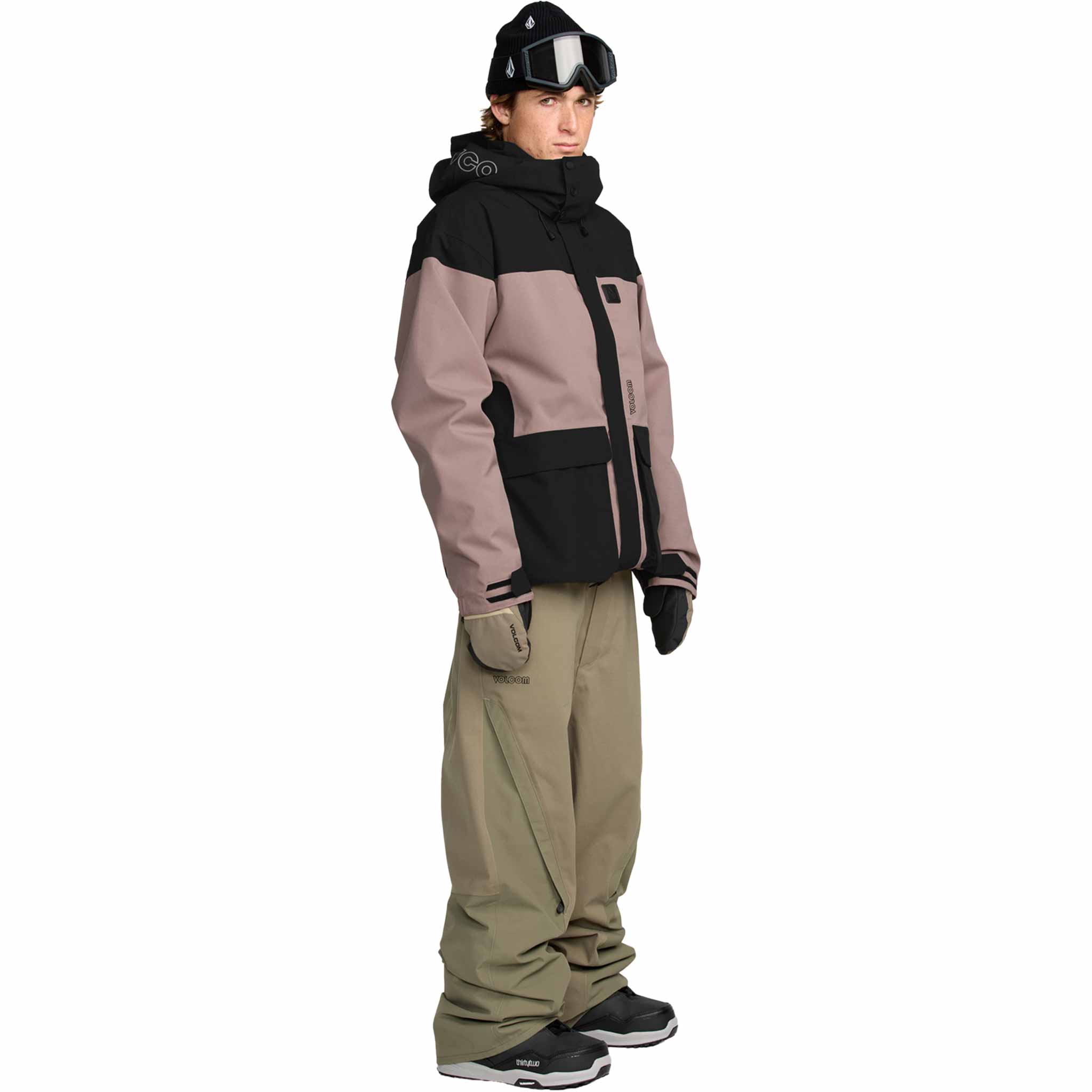 Volcom Kleveland Jacket Mauve 2026 Mens Snowboard Coat