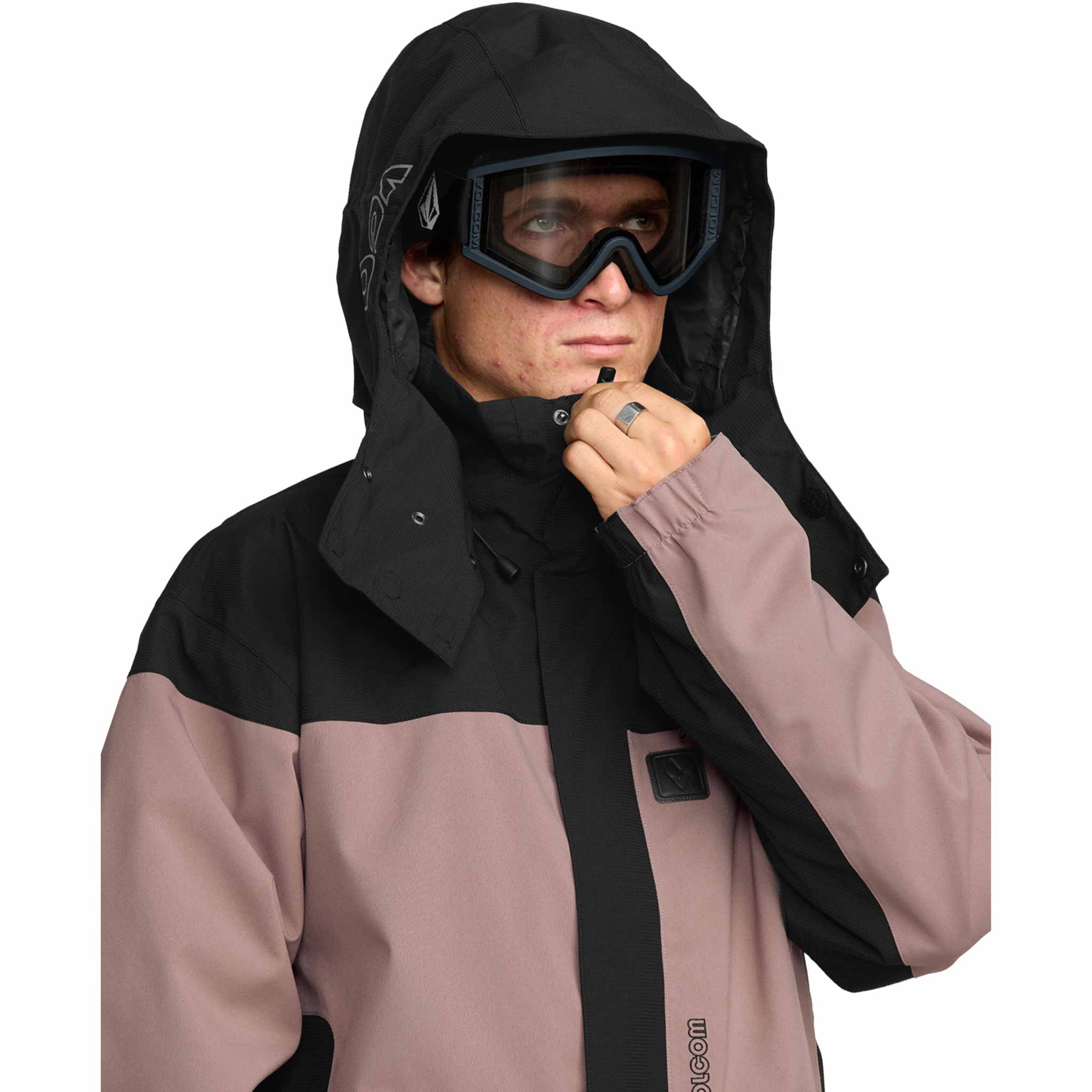 Volcom Kleveland Jacket Mauve 2026 Mens Snowboard Coat