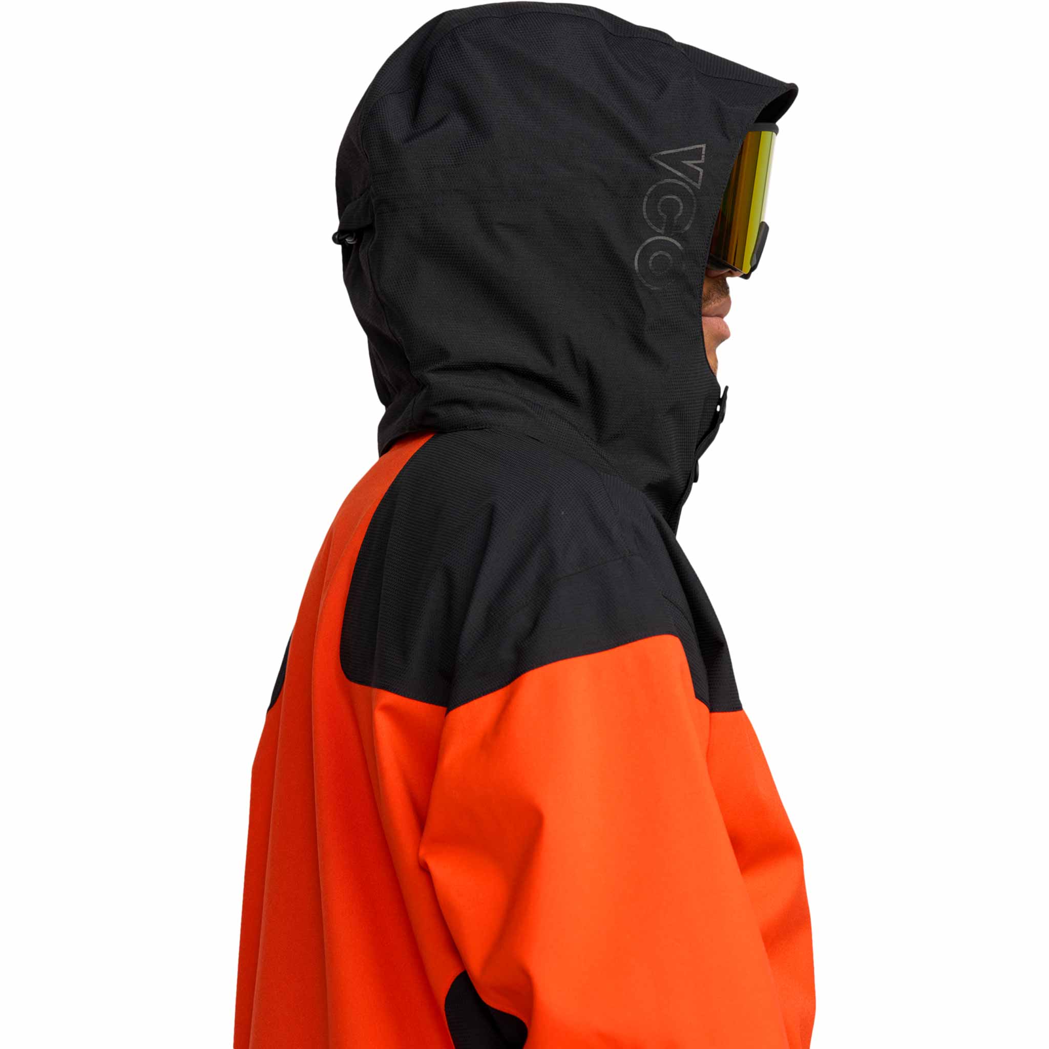 Volcom Kleveland Jacket Orange Shock 2026 Mens Snowboard Coat