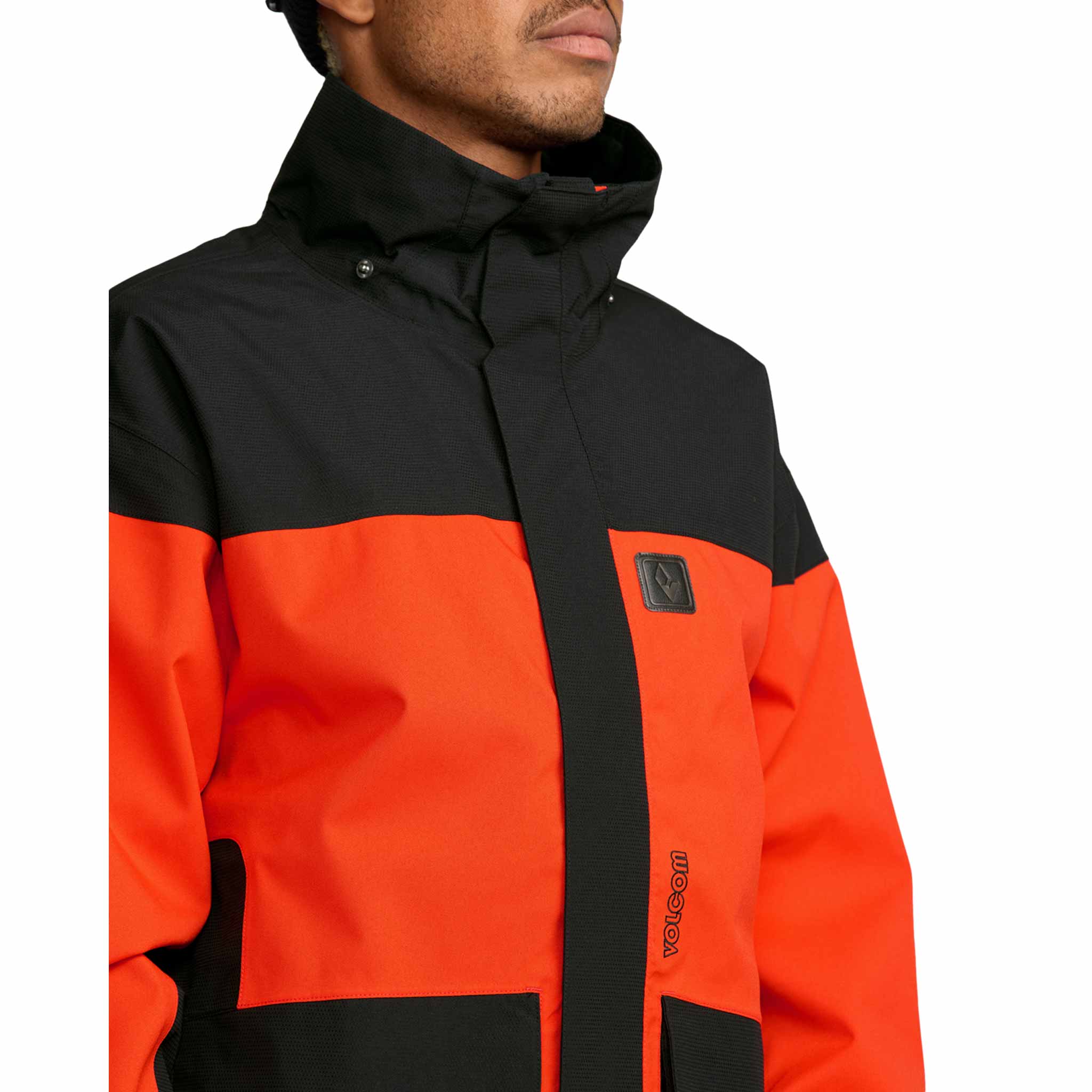 Volcom Kleveland Jacket Orange Shock 2026 Mens Snowboard Coat
