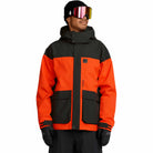 Volcom Kleveland Jacket Orange Shock 2026 Mens Snowboard Coat