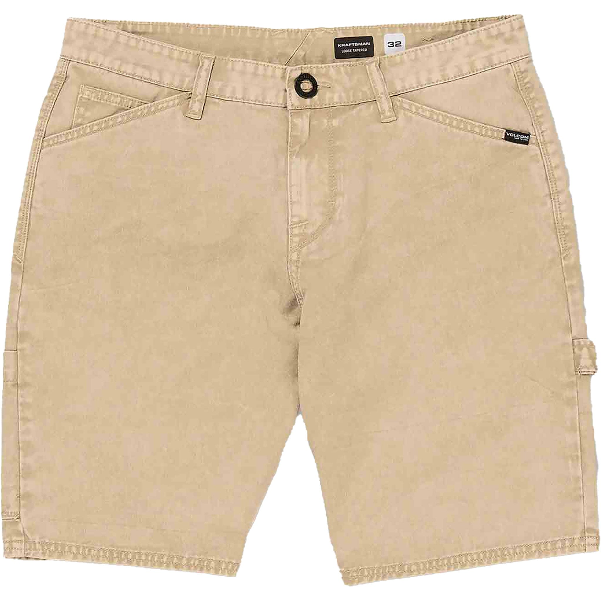 Volcom Kraftsman Denim Short 21 Almond Shorts