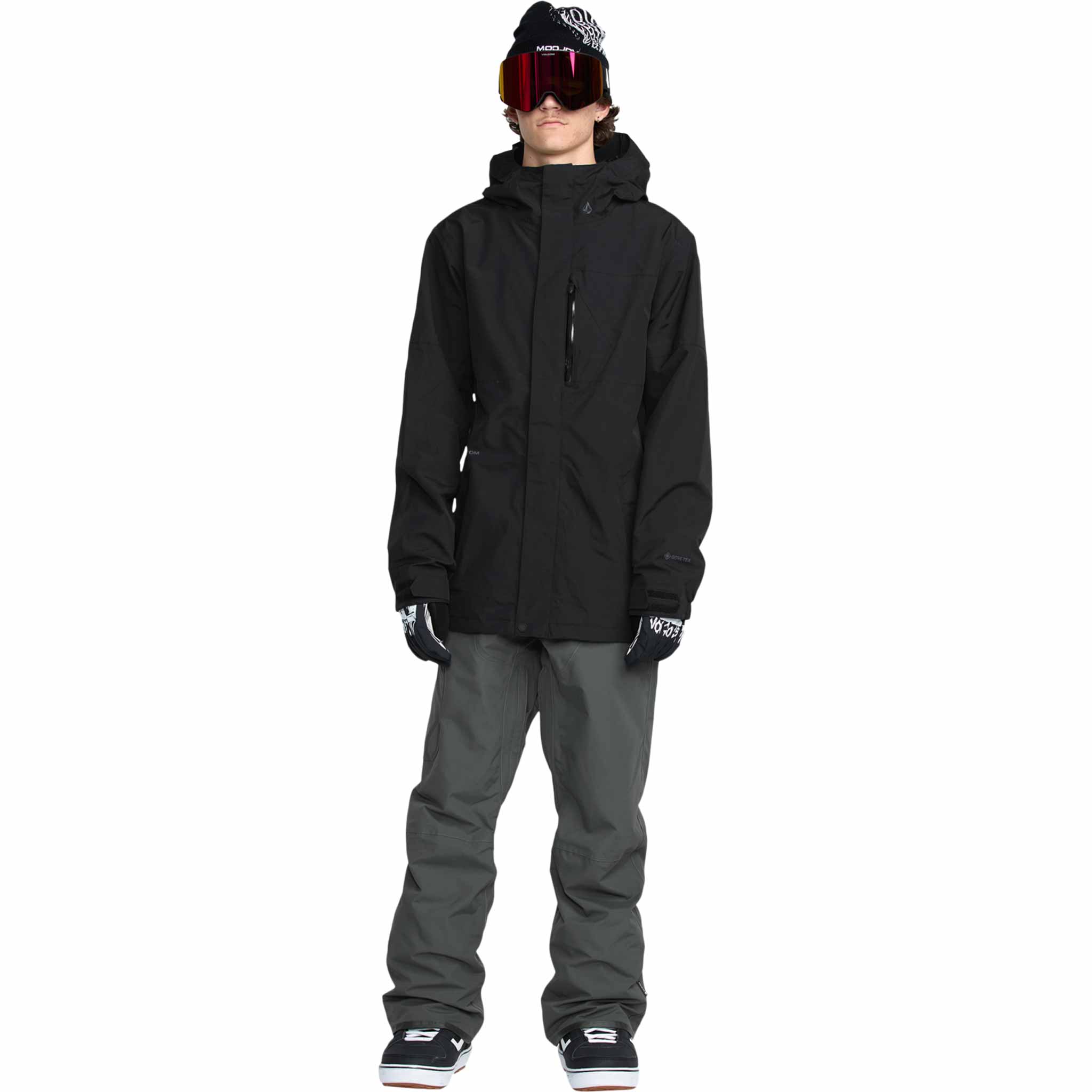 Volcom L Gore-Tex Pant Dark Grey 2026 - Sanction Skate And Snow