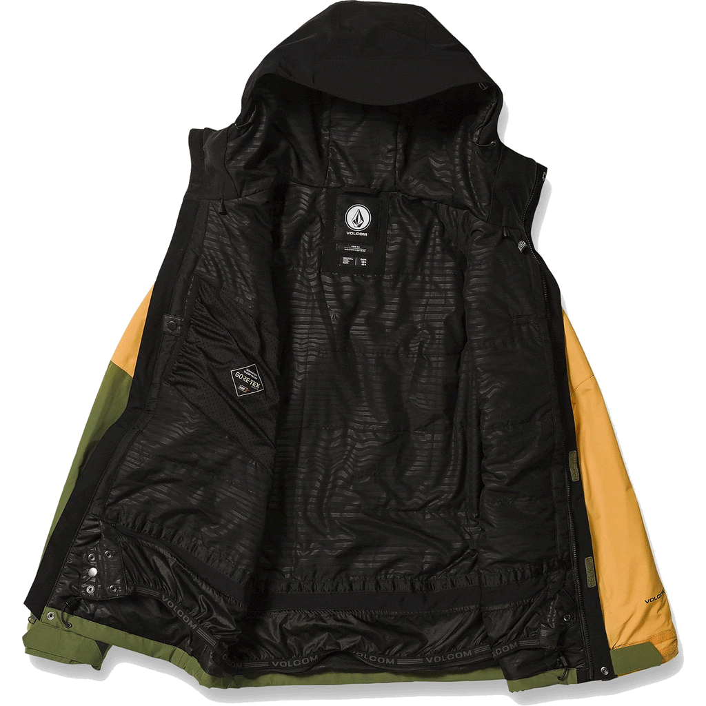 Volcom L INS Gore-Tex Jacket GLD 2024 Mens Snowboard Coat