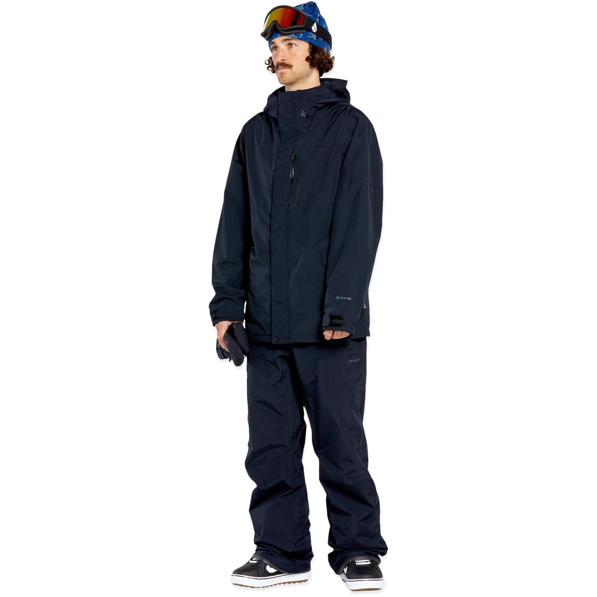 Volcom L Insulated Gore-Tex Jacket Black 2025 Mens Snowboard Coat