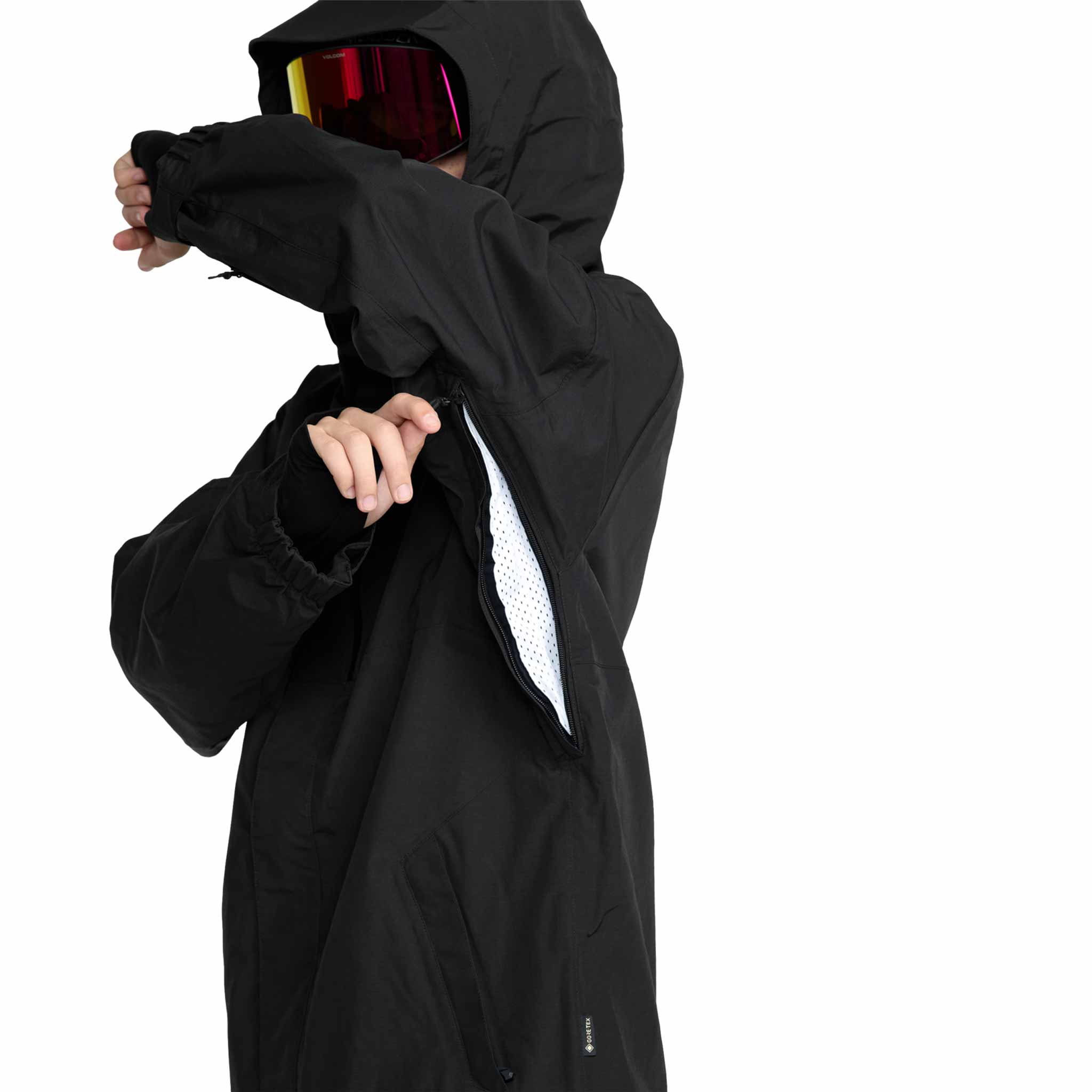 Volcom L Insulated Gore-Tex Jacket Black 2026 Mens Snowboard Coat