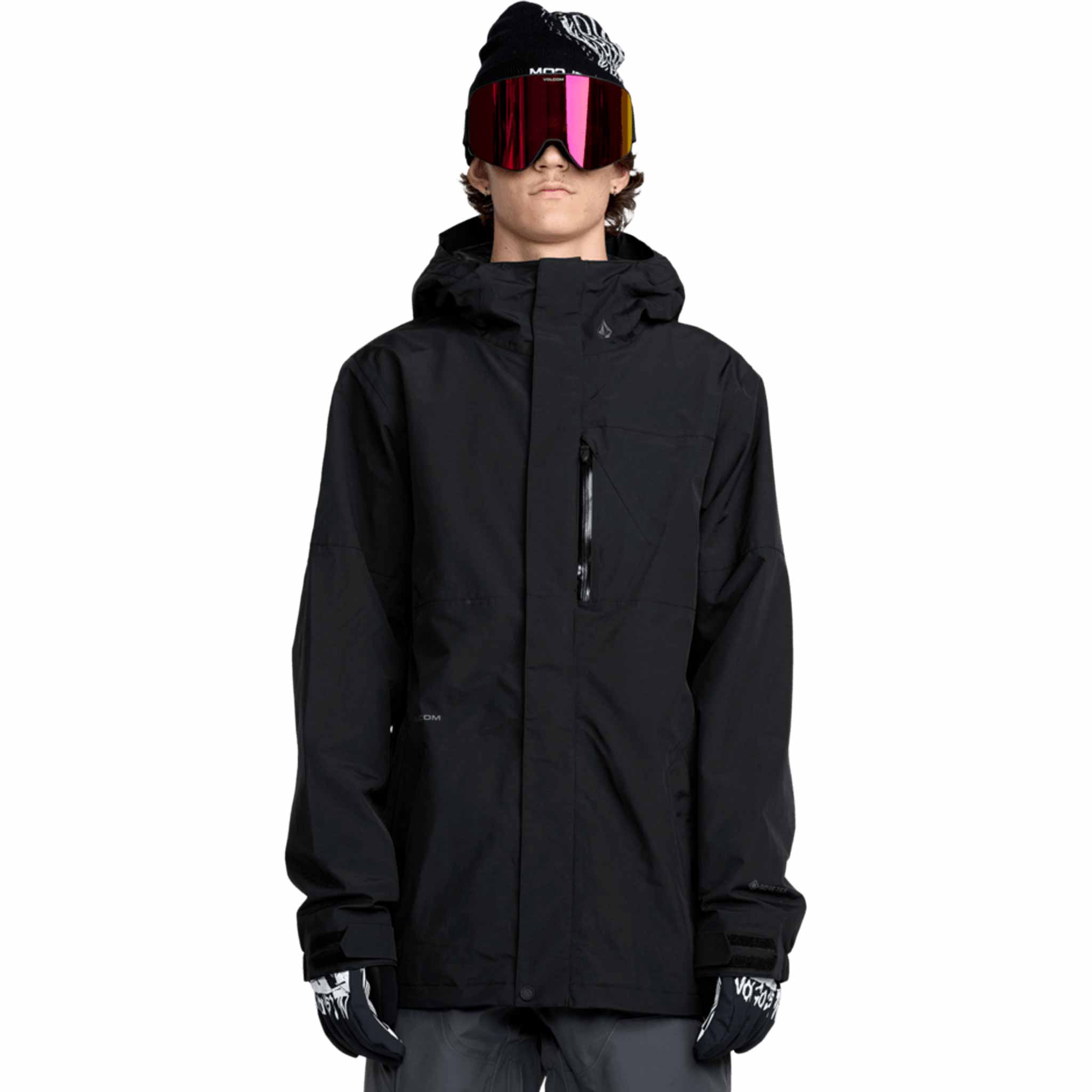 Volcom L Insulated Gore-Tex Jacket Black 2026 Mens Snowboard Coat