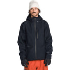 Volcom L Insulated Gore-Tex Jacket Black 2027 Mens Snowboard Jackets