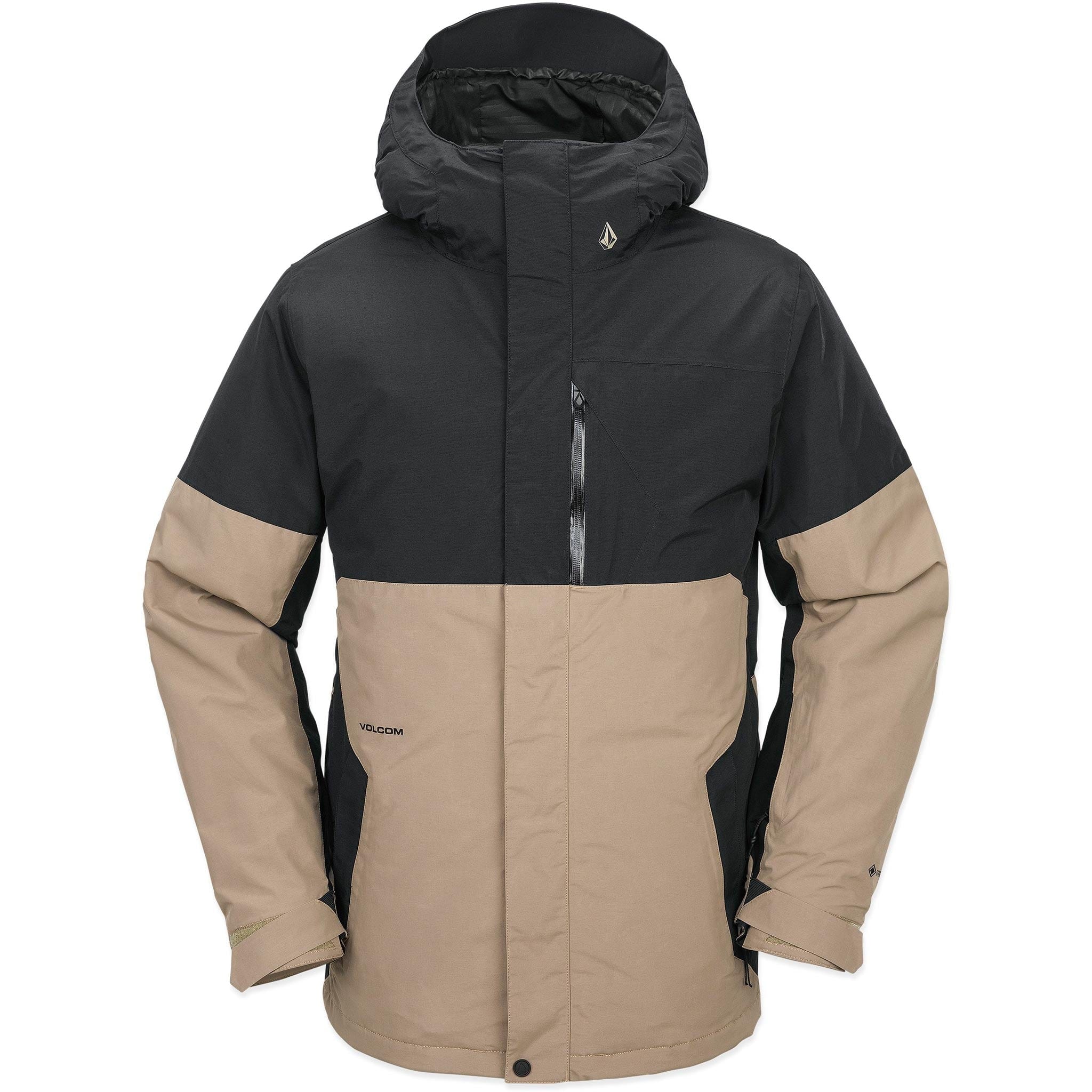 Volcom L Insulated Gore Tex Jacket Chestnut Brown 2025 Sanction Skate And Snow