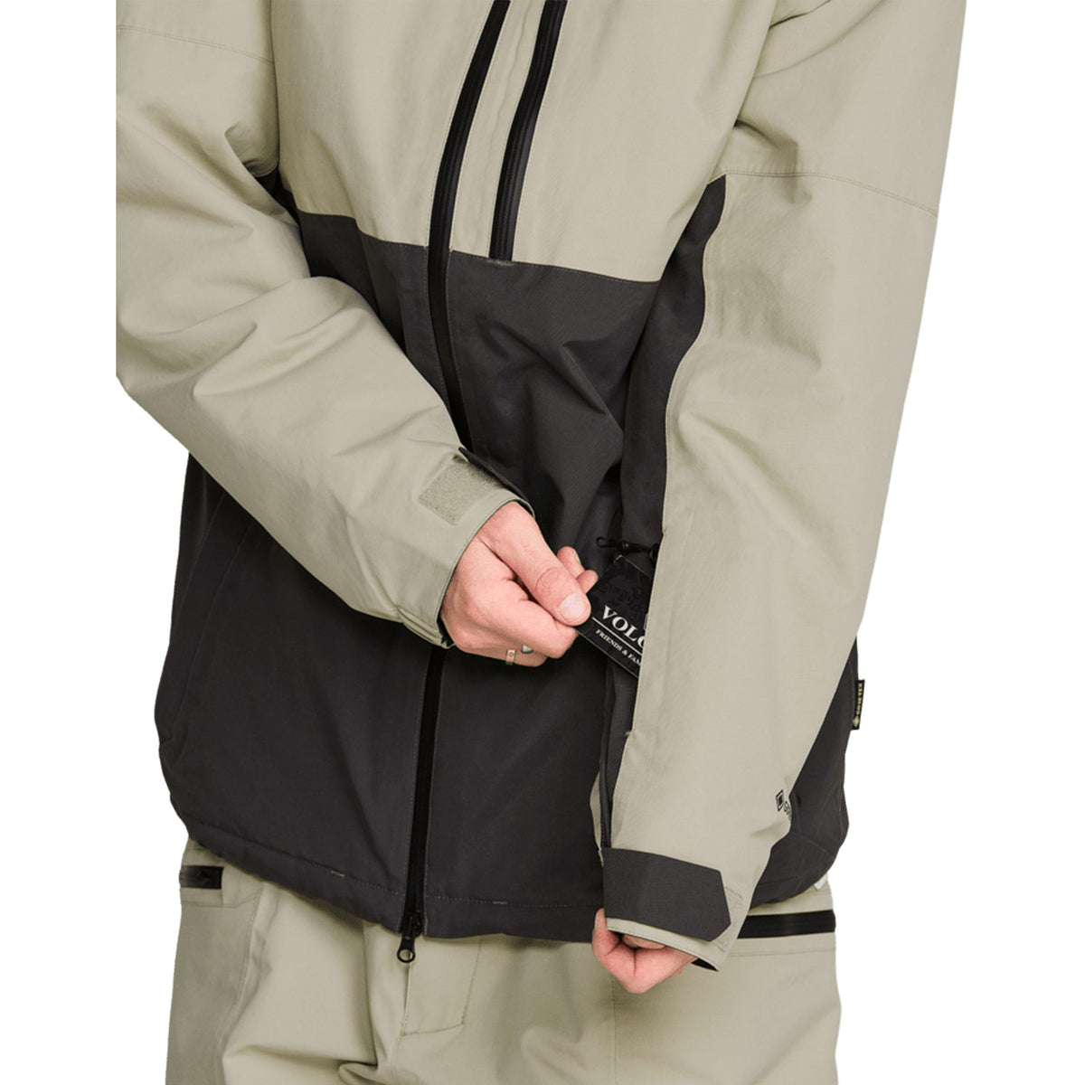 Volcom L Insulated Gore-Tex Jacket Dark Grey 2027 Mens Snowboard Jackets
