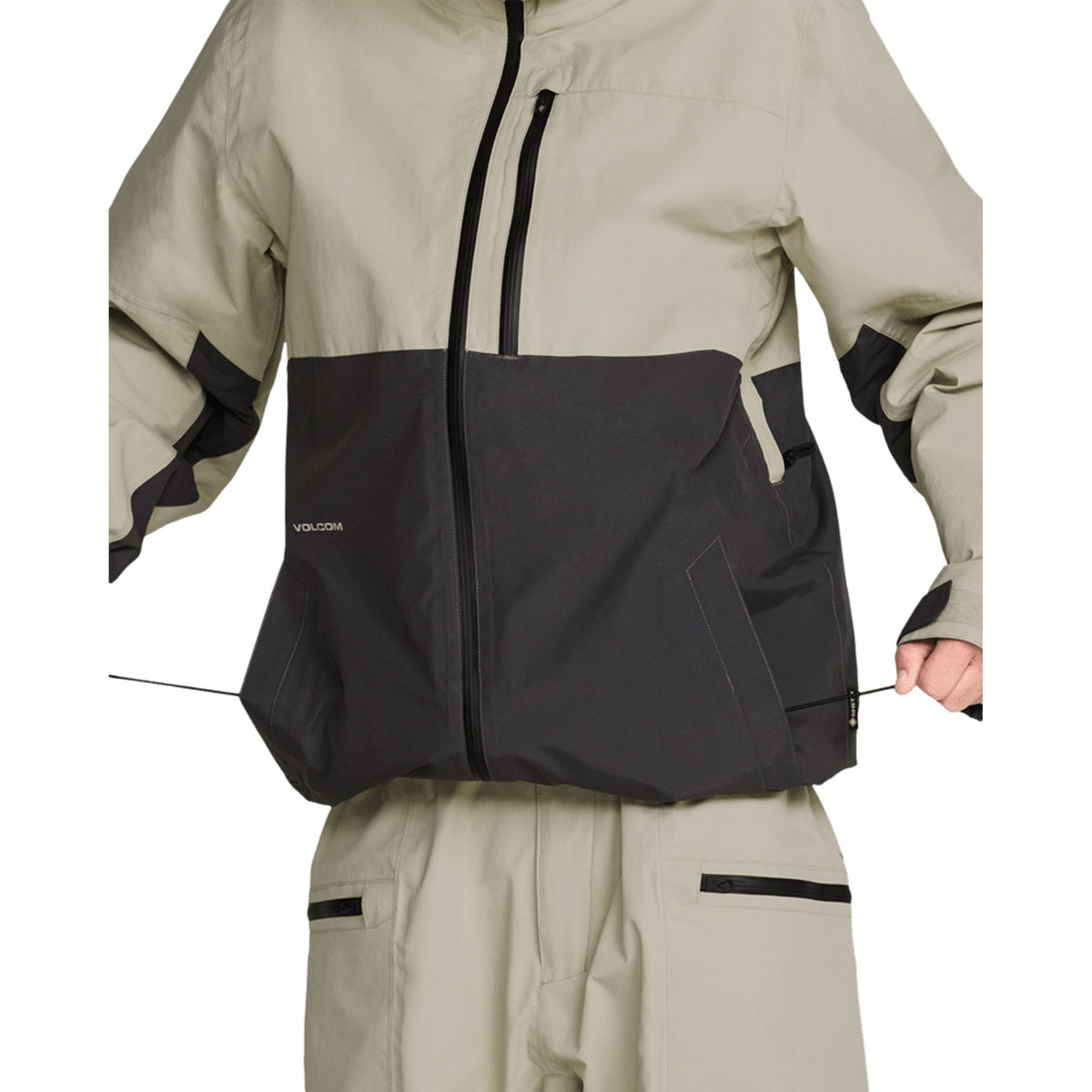 Volcom L Insulated Gore-Tex Jacket Dark Grey 2027 Mens Snowboard Jackets